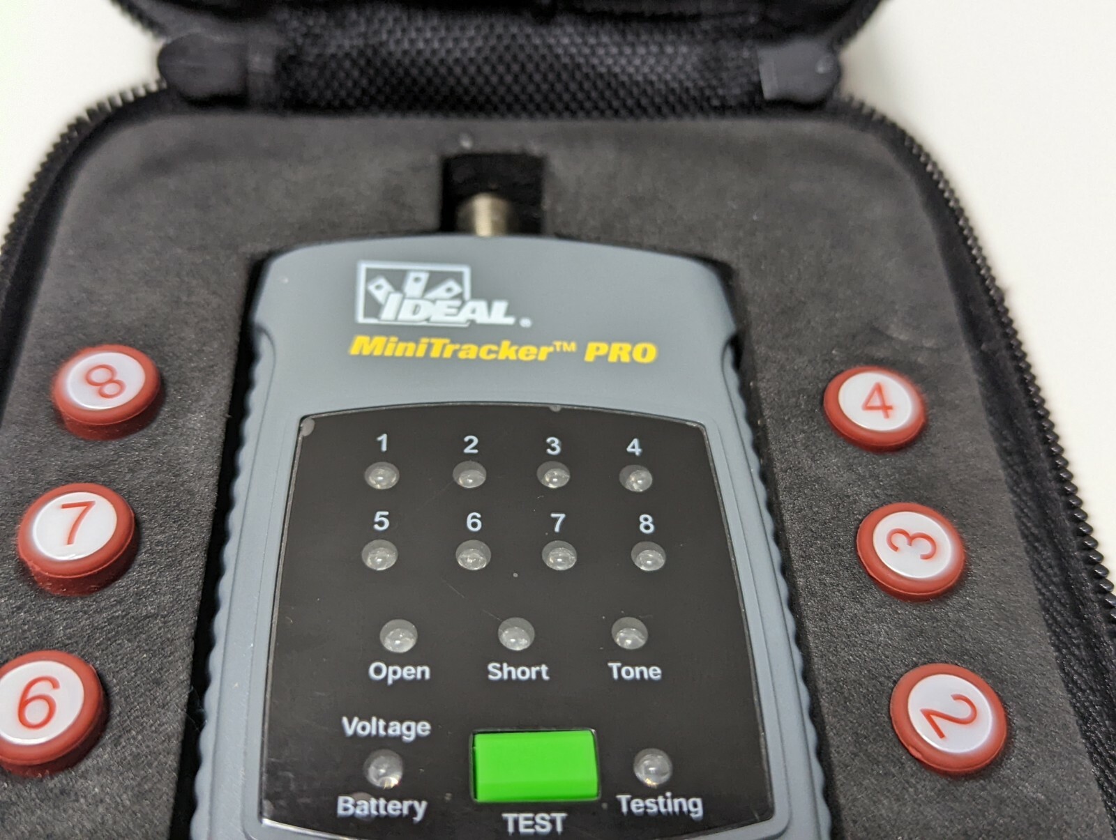 Ideal 62-1202 Mini Tracker Pro Coax Tester Cable Mapper Tracer