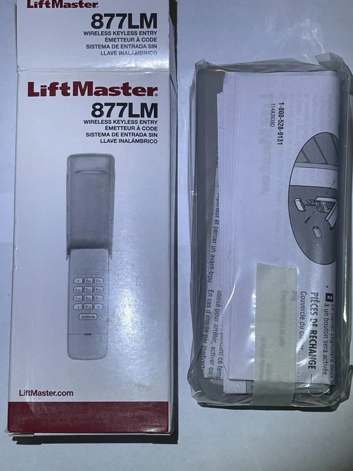LiftMaster 877LM Entry Wireless Keyless Garage Door Opener Keypad