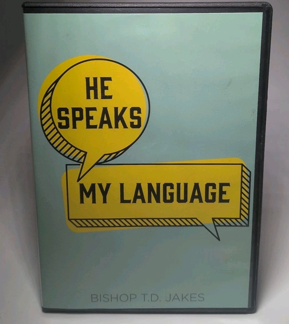 He Speaks My Language Bishop T.D.Jakes DVD/CD B492