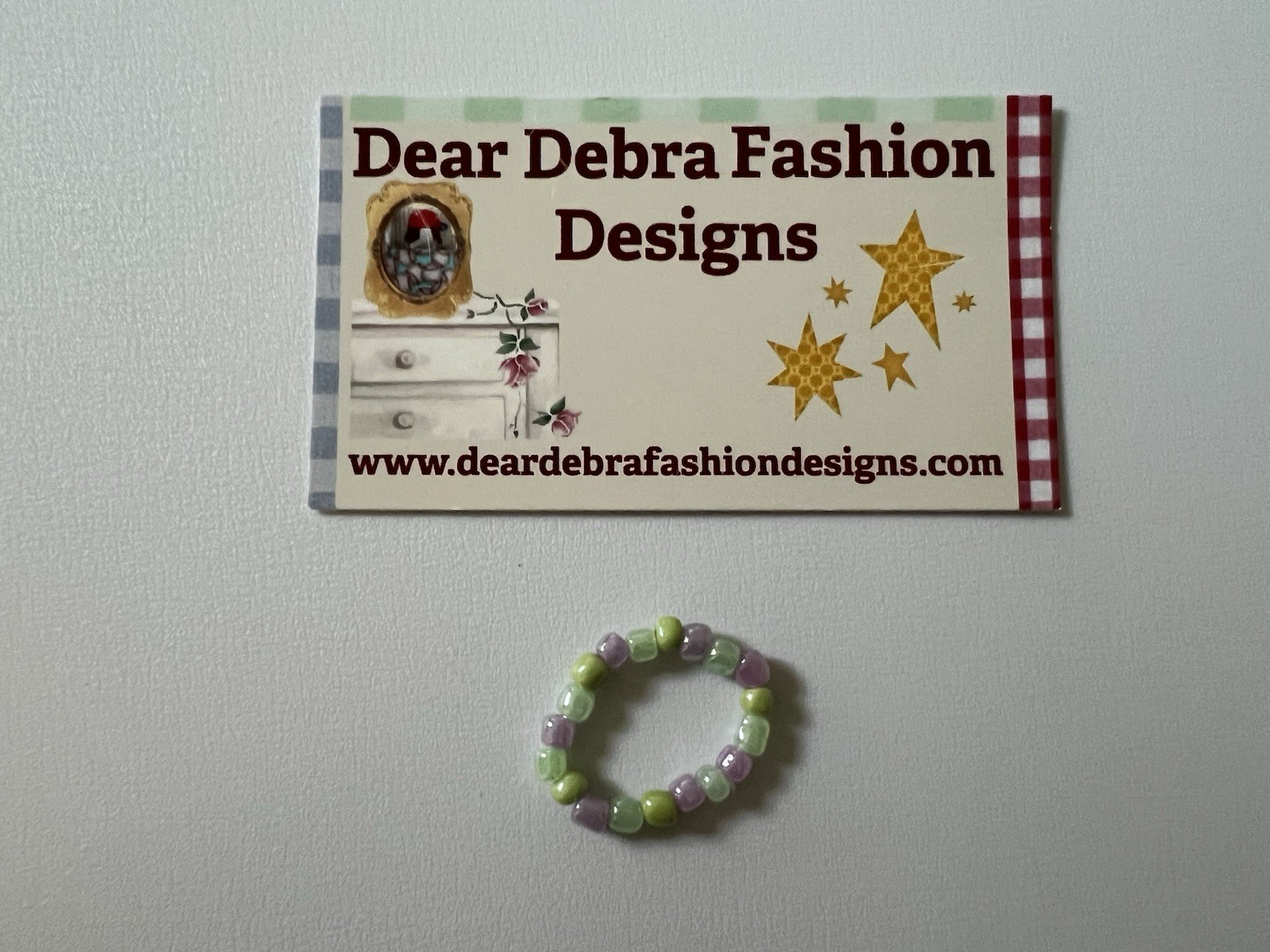 Beaded Ring One Size Fits All