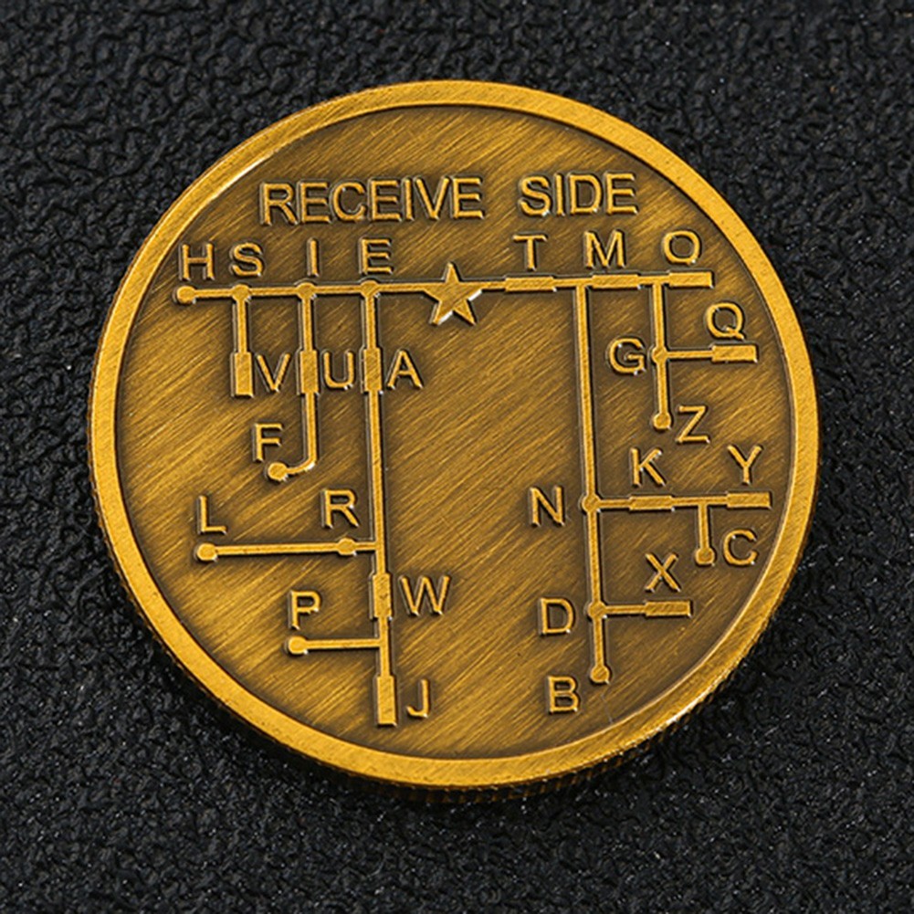 Reliable For Morse Code Training Coin for Radio Enthusiasts and Students