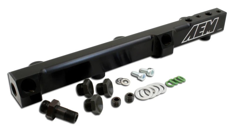 AME 25-104BK fits Accord DX/LX/SE/EX & 92-01 Prelude S/Si/Si VTEC Black Fuel Ra