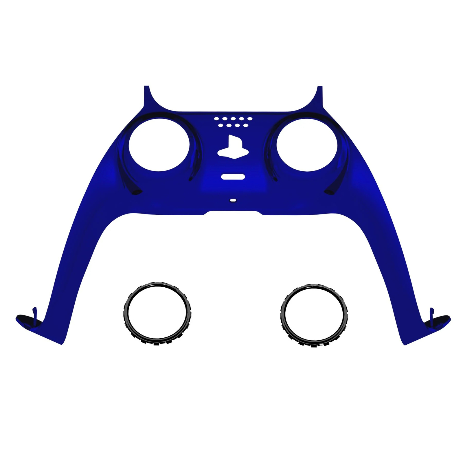 New Replacement Front Trim Shell w/Accent Rings compatible with PS5 Controller