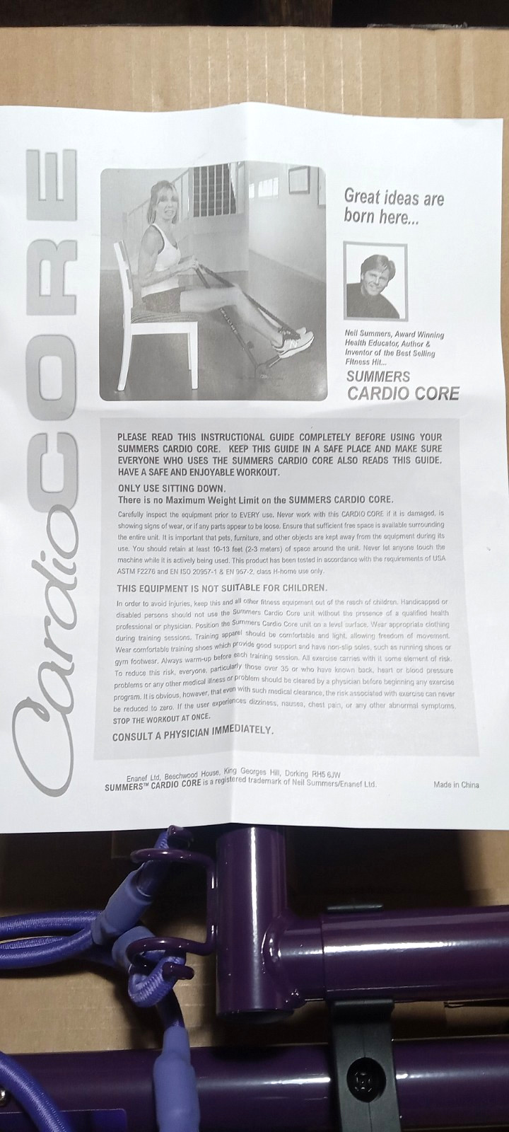 Summers Cardio Core Machine