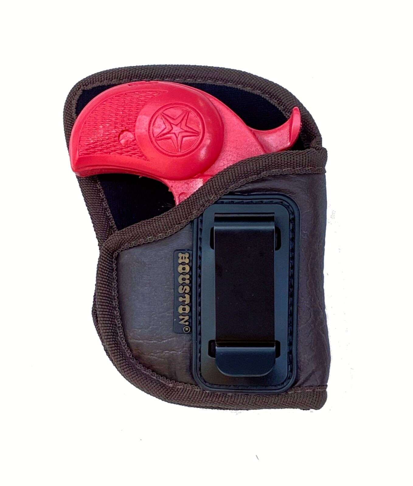 Brown Houston IWB Soft Gun Holster for Bond Arms Roughneck 2.5" 357/38/9mm/45ACP