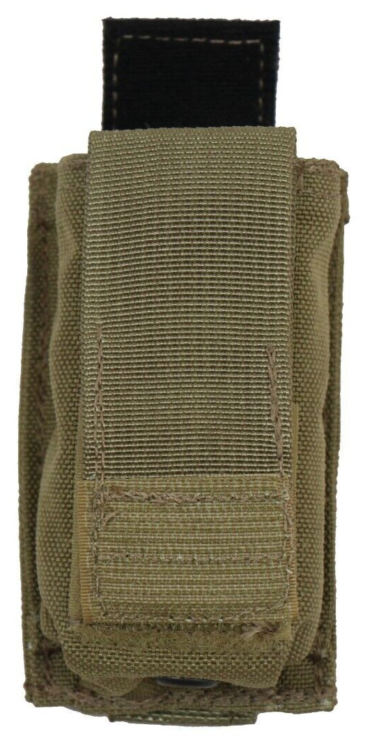 DAMAGED Eagle Industries Khaki 9MM Mag Pouch SFLCS Special Forces Load Carriage