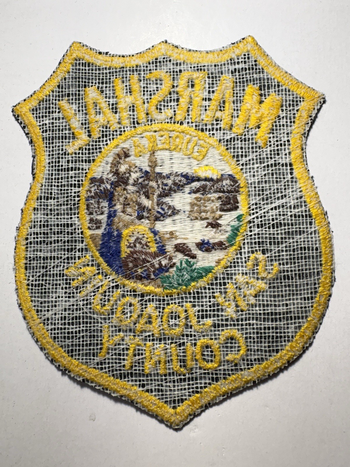 San Joaquin County California Marshal Patch