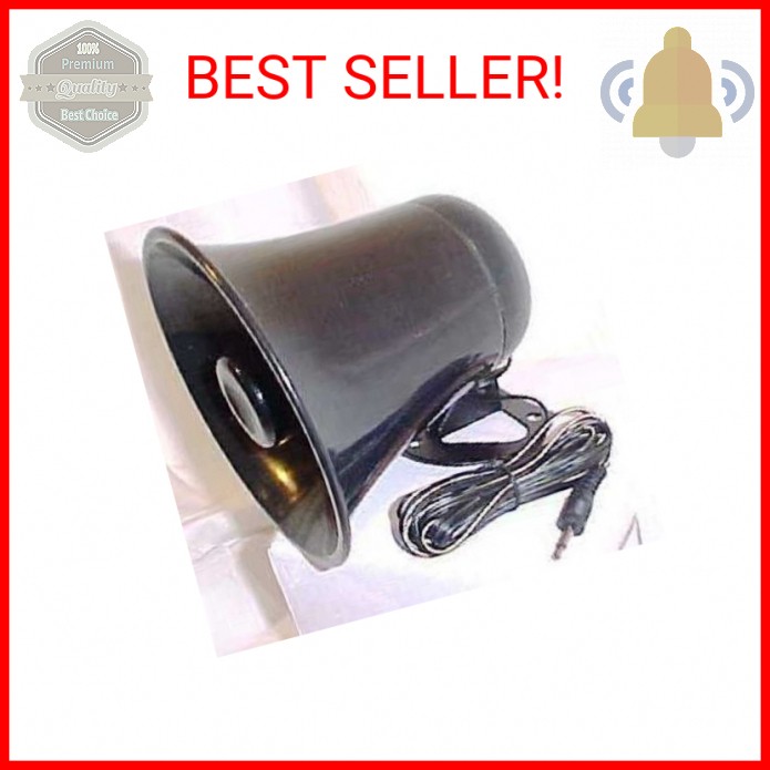 PA Horn Speaker w/Plug & Wire - 5 inch for CB/Ham Radio