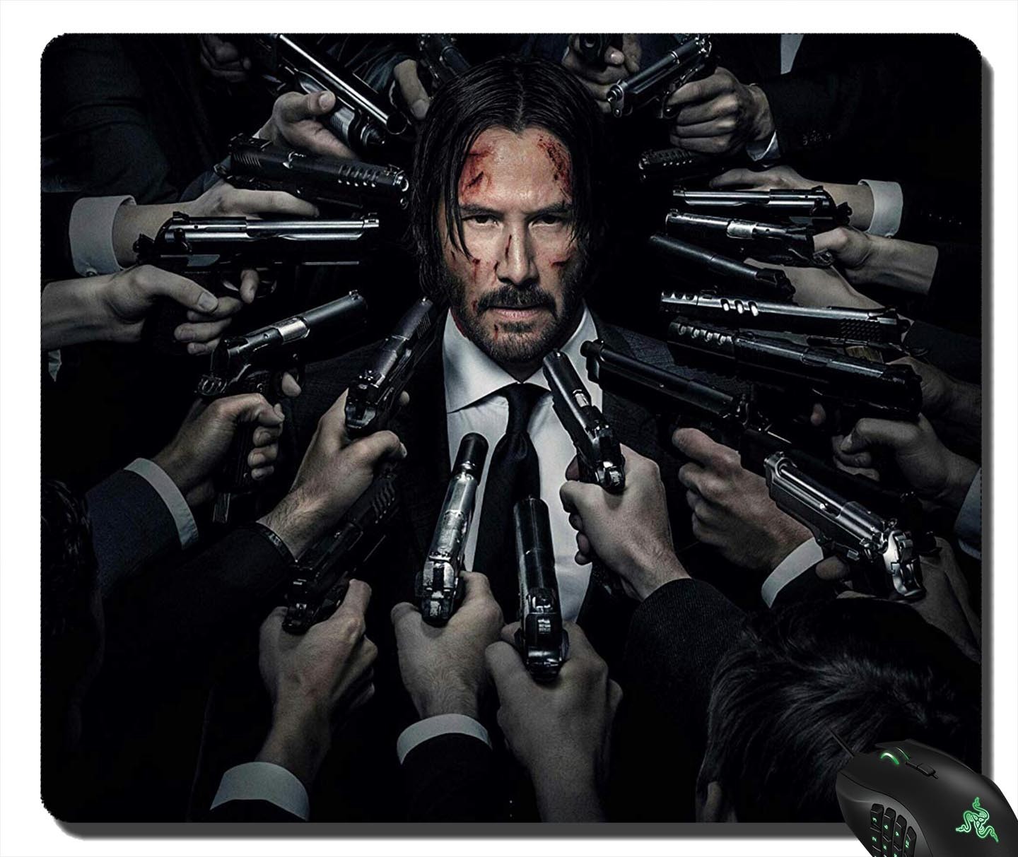 JOHN WICK KEANU REEVES mousepad macbook dell lenovo hp