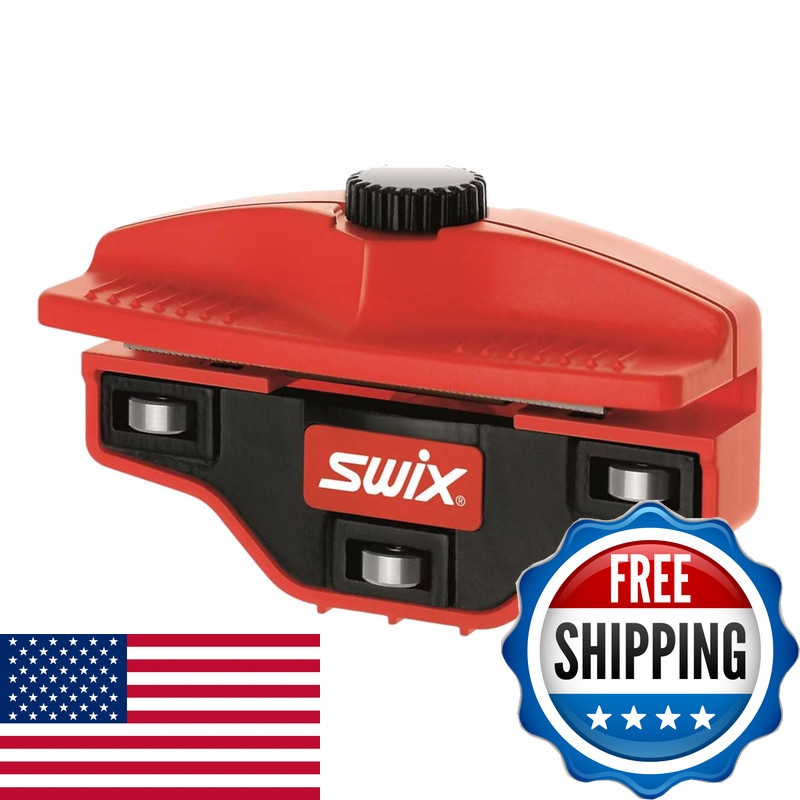 Swix Ta3008 Phantom Edger Pro Rollers Adjustable Side Edge Tool Red