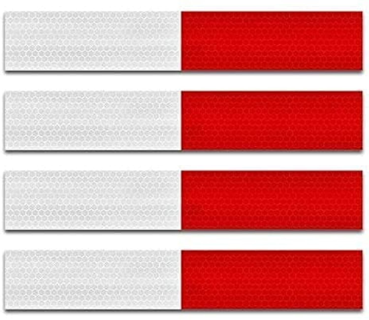 Reflective Tape ，Reflective for Trailers， 2”x12'', 20 Pack, 20 Pack