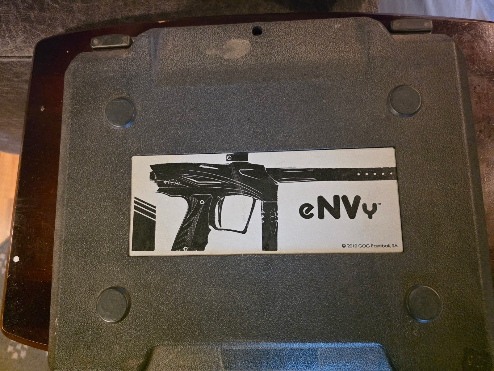 GoG eNVy Electronic Paintball Marker Black w/ Barrel and Hard Case, Mask, Hopper