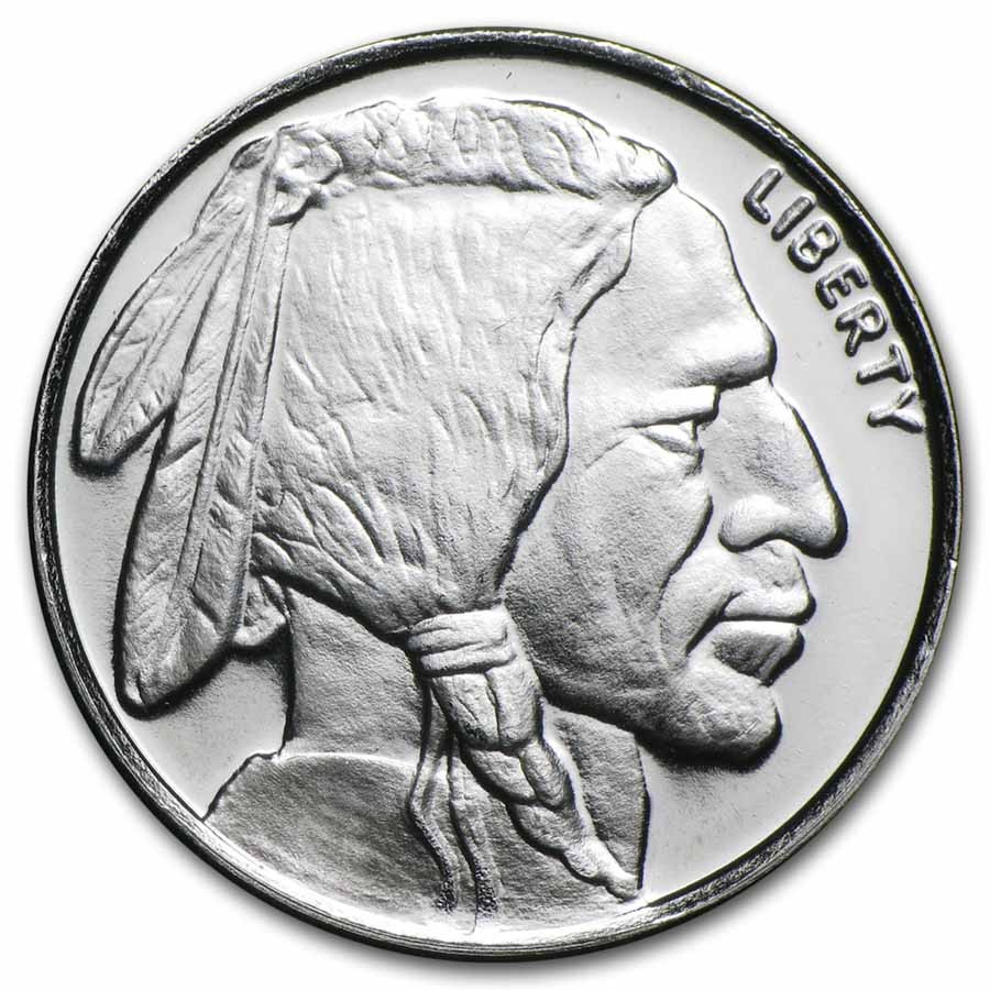 1 oz Silver Round  Buffalo G1N