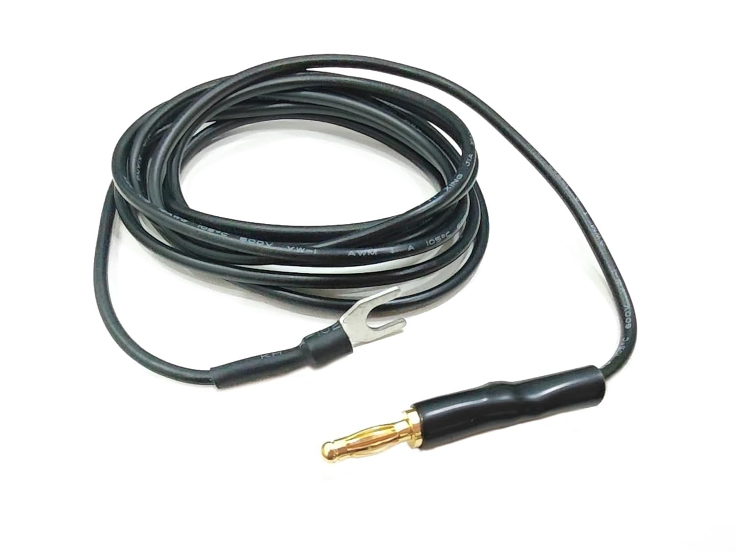 6 Feet Long Custom Ground Wire Plug Plated for Technics SL- Models B92 B250...