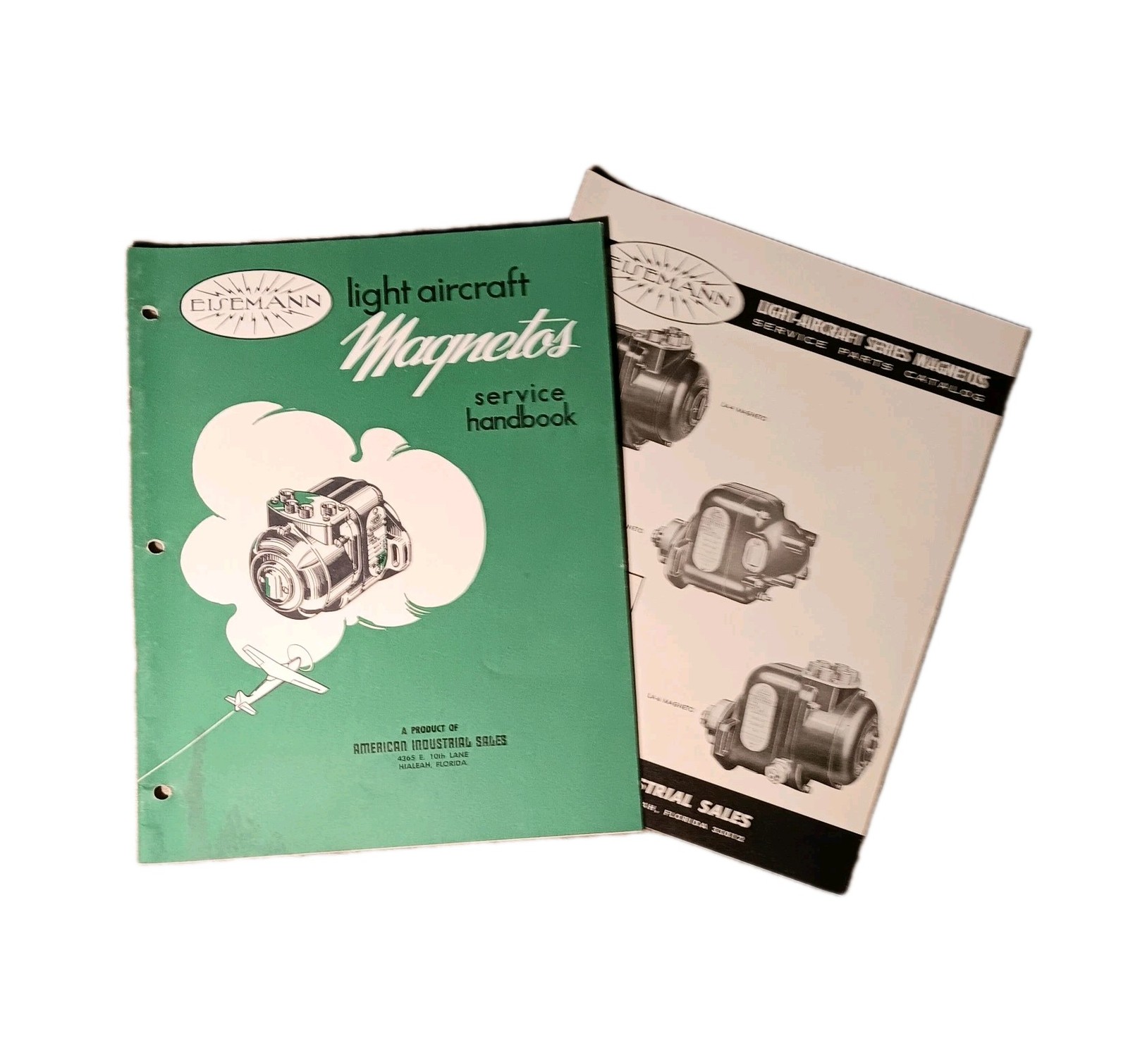 Eisemann Aircraft Magnetos Service Handbook & Service Parts Catalog (Set of 2 )