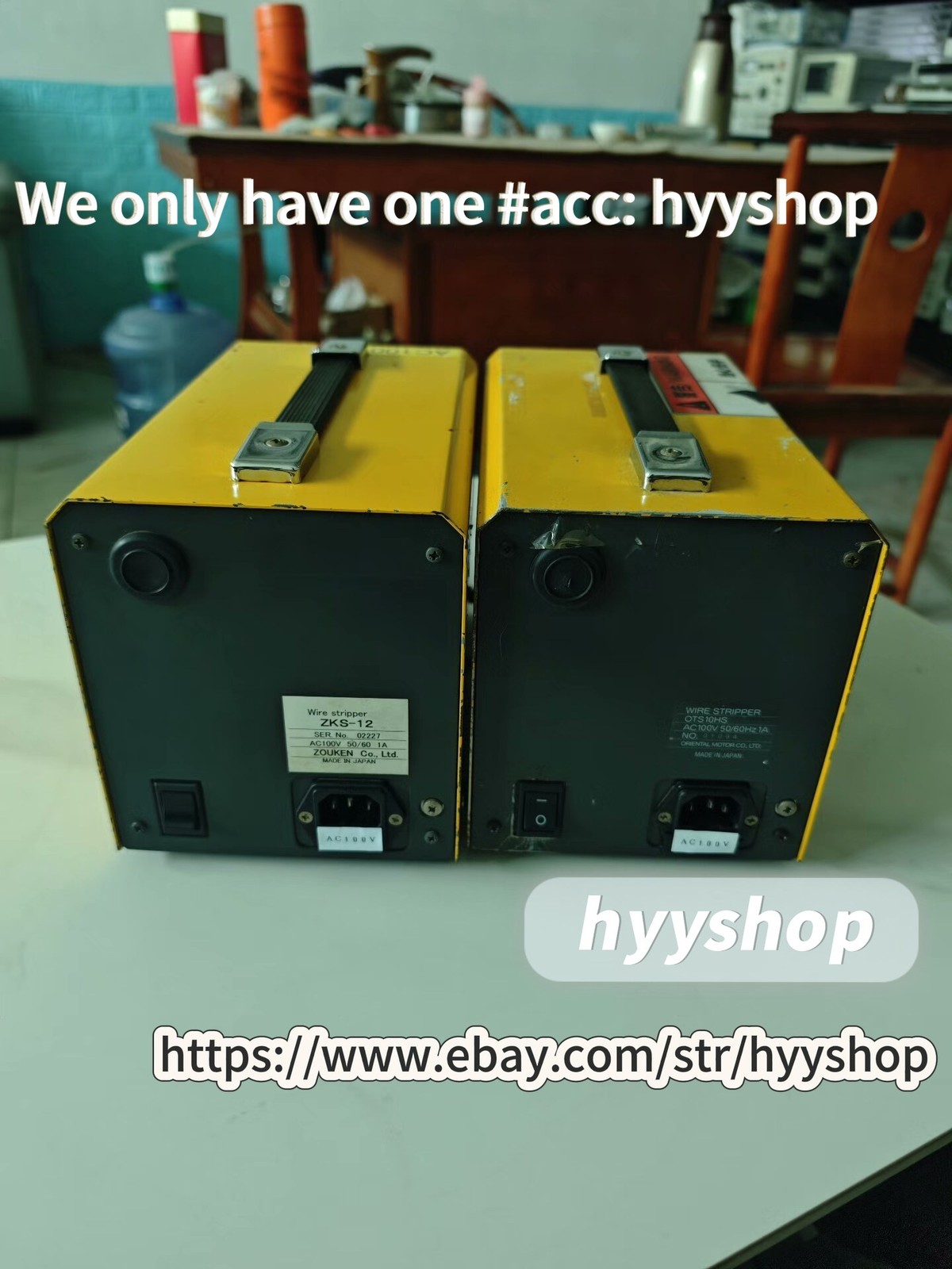 1PCS ZOUKEN ZKS-12 Wire Stripping Machine /hyy