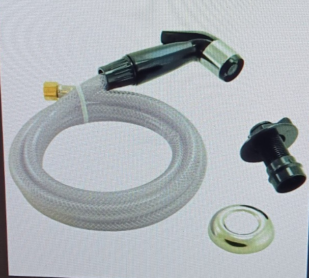 Zurn G67904 6' Black Spray Hose Kit