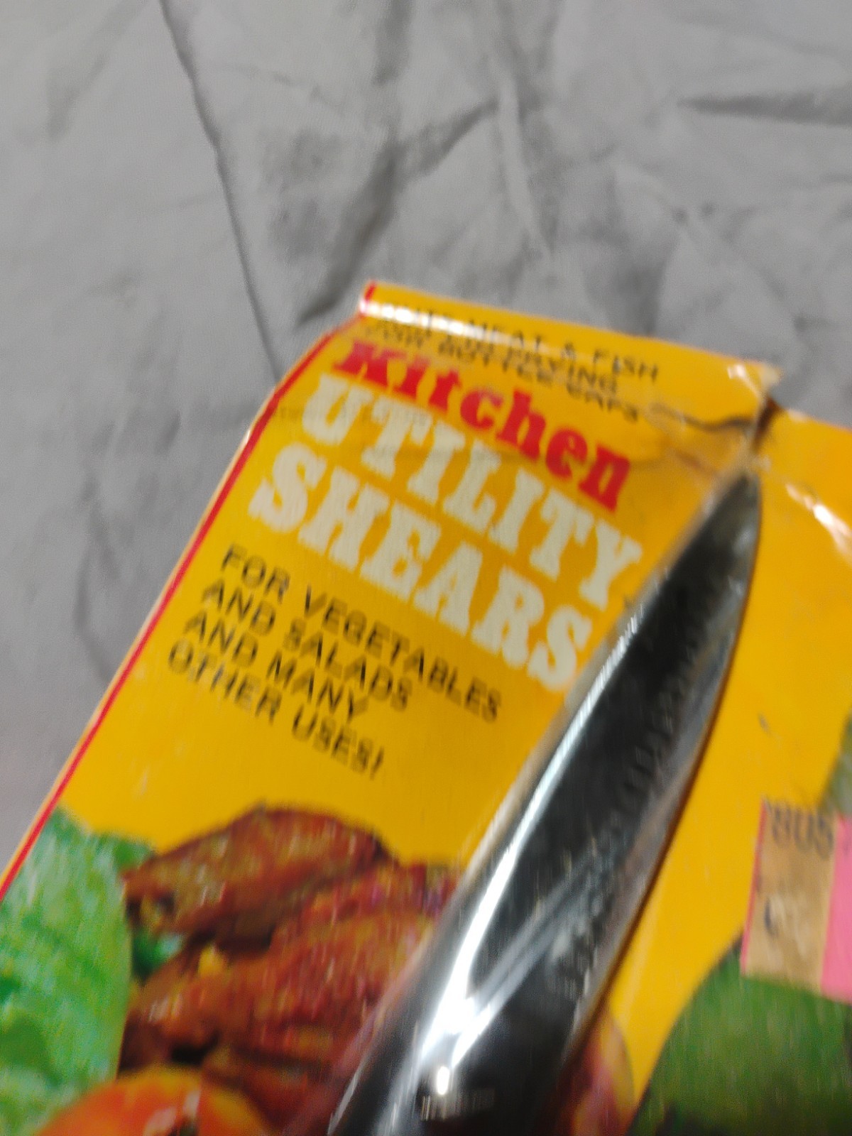 Vintage 1974 NOS Kitchen Utility Shears Kitchen King Scissors