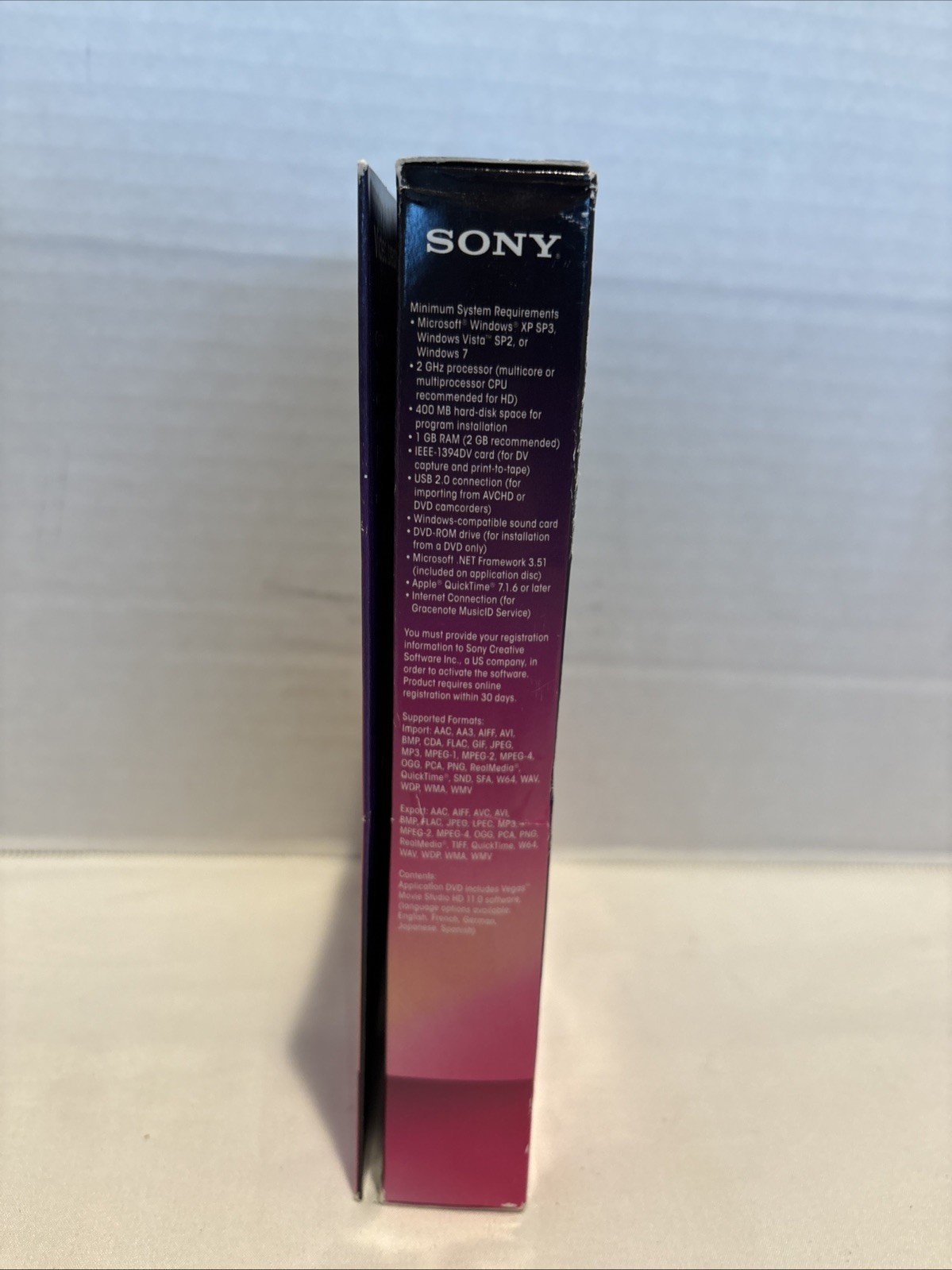 Sony Movie Studio HD 11.0