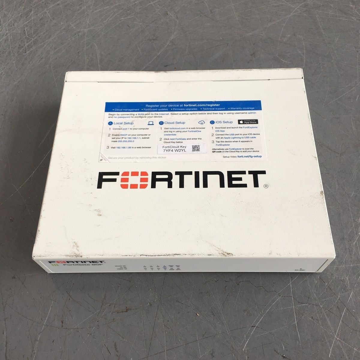 Fortinet FortiGate-80F Network Security Appliance Only FG-80F - no power cord