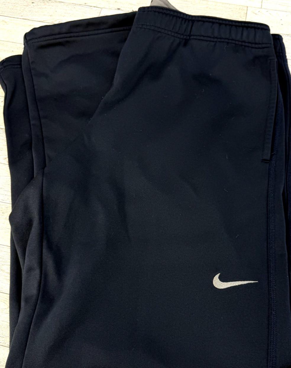 Nike Therma Fit Sweatpants Men's LARGE Black  Athletic Joggers Training Pants