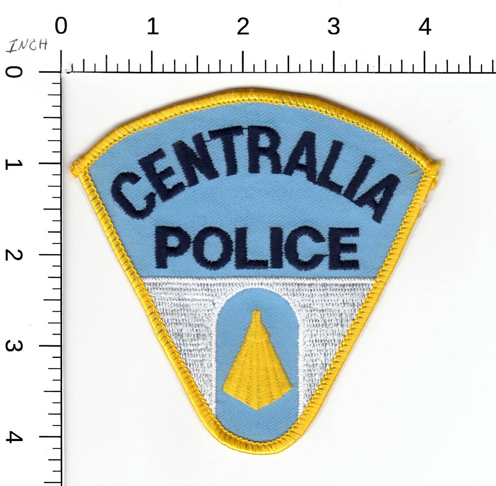 CENTRALIA -- ILLINOIS POLICE COLLECTIBLE PATCH