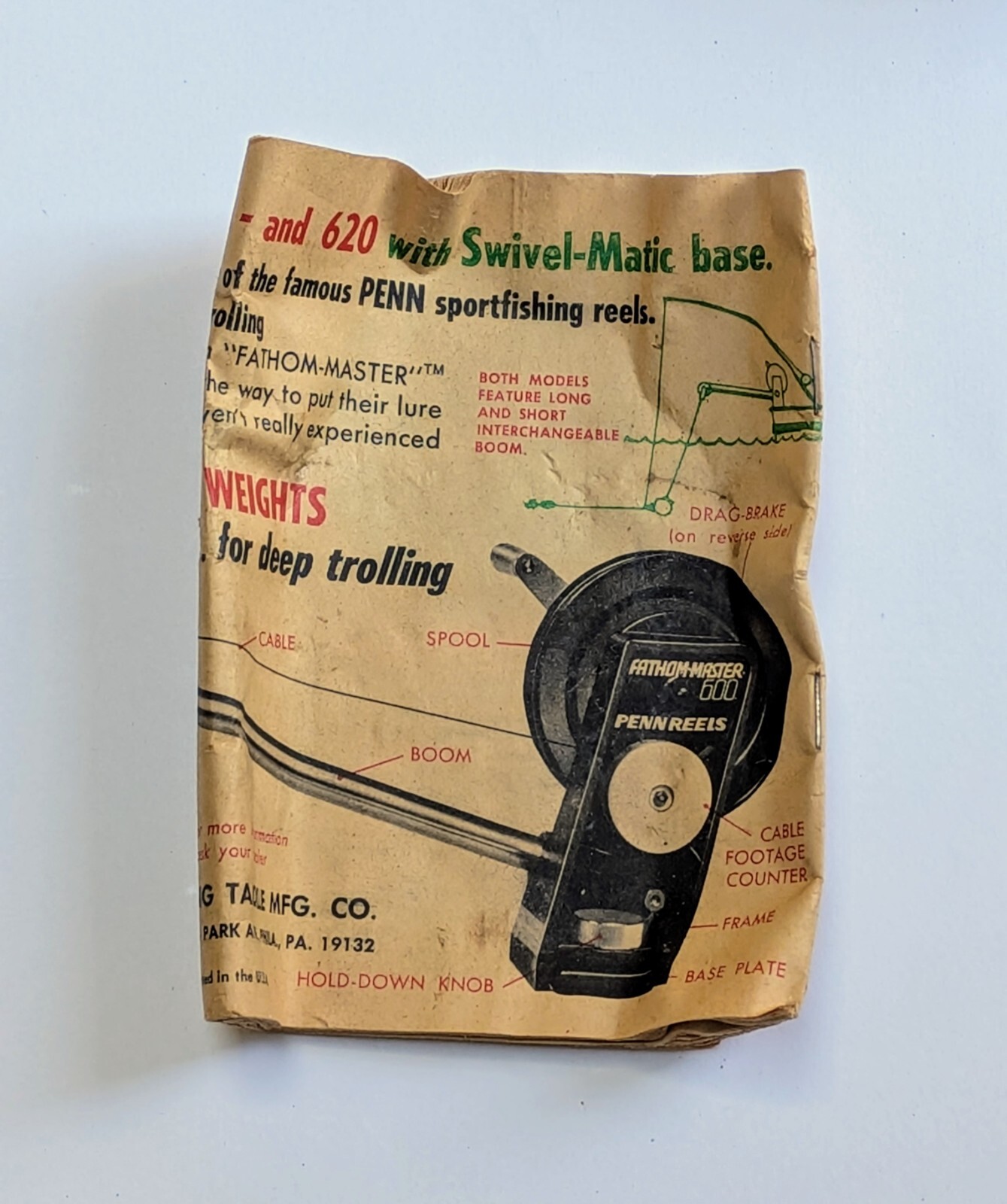 Penn Reels Sea Boy 85 Fishing Reel Vintage USA Mackerel Cod Boxed Nickel Plated