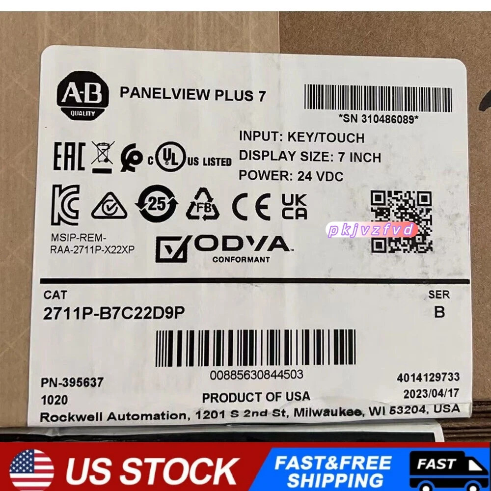 Brand New Original A-B 2711P-B7C22D9P Premium PanelView fast Delivery US