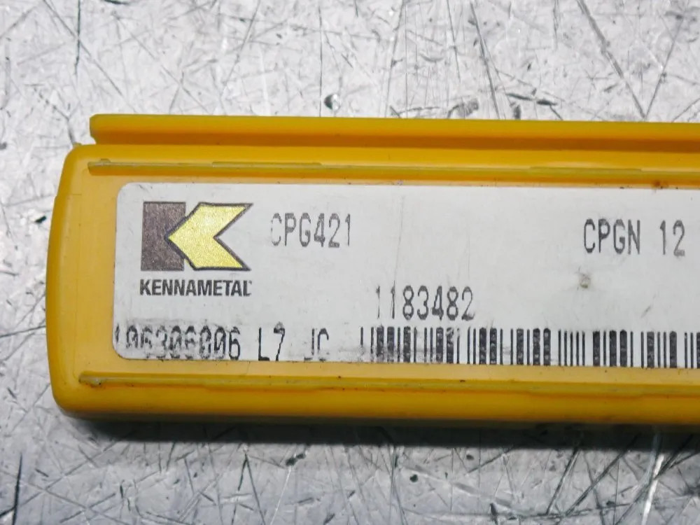 KENNAMETAL CPG421 MILLING INSERTS 3 PKGS 09240250071