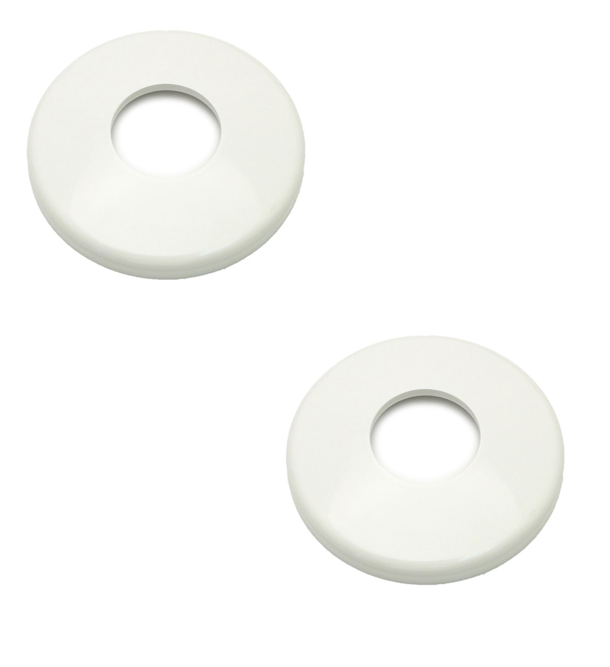 1.9" ID Pool Hot Tub Ladder or Step Escutcheon Cover 2-Pack PE0019W