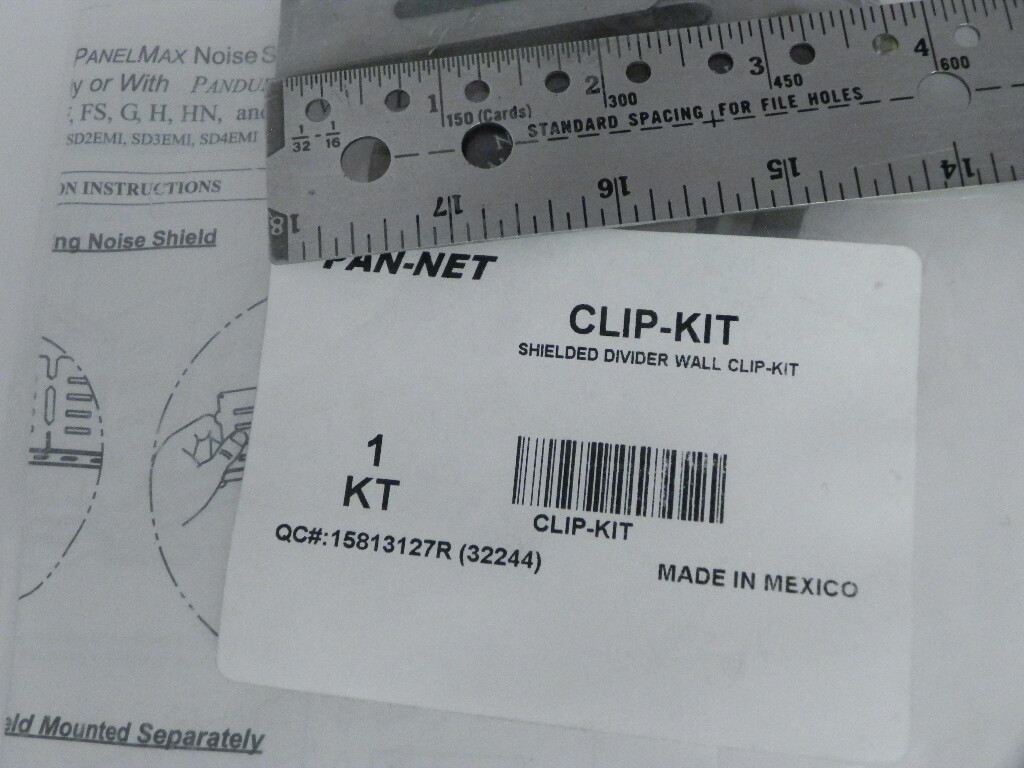 Panduit Noise Shield Replacement Clip Kit For SD 2 3 4 EMI