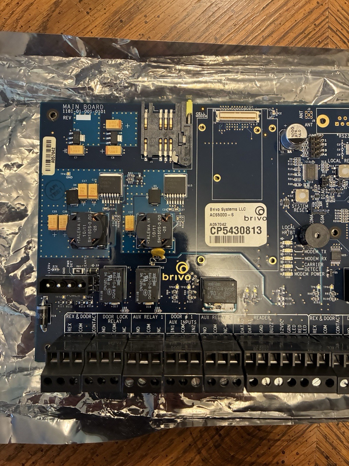 Brivo Systems ACS5000-S Control Panel