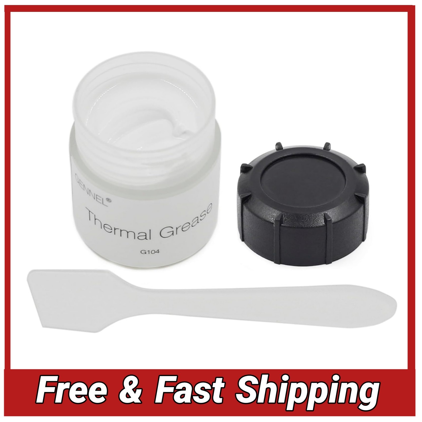 G104 Thermal Paste 20g CPU GPU Heatsink Compound Grease for PC Cooling IC LED