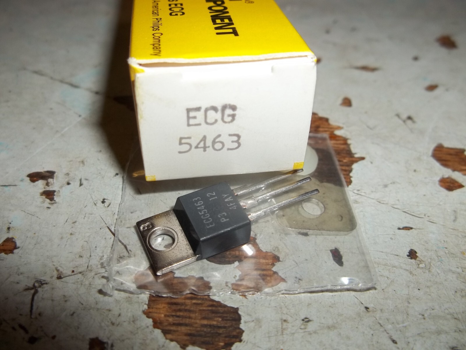 PHILIPS SYLVANIA ECG GENERAL PURPOSE RECTIFIER DIODE 5463 (*1-2)