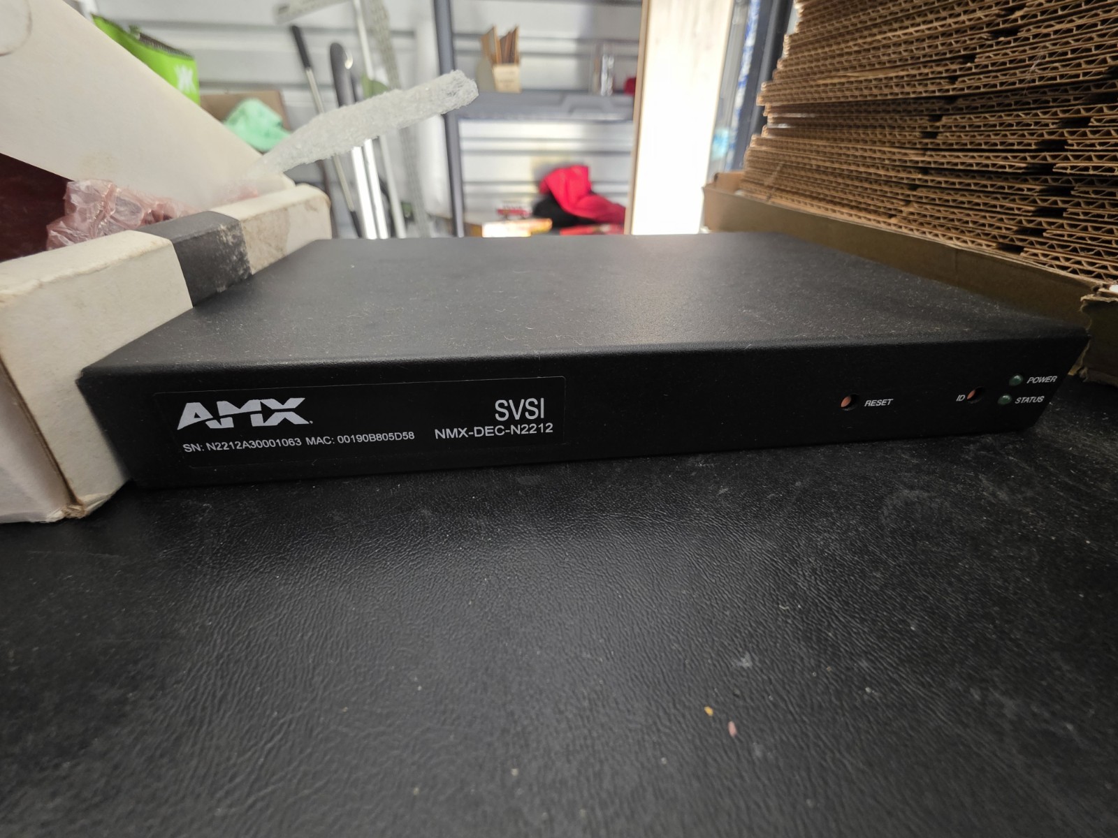 AMX SVSI NMX-DEC-N2212 Decoder
