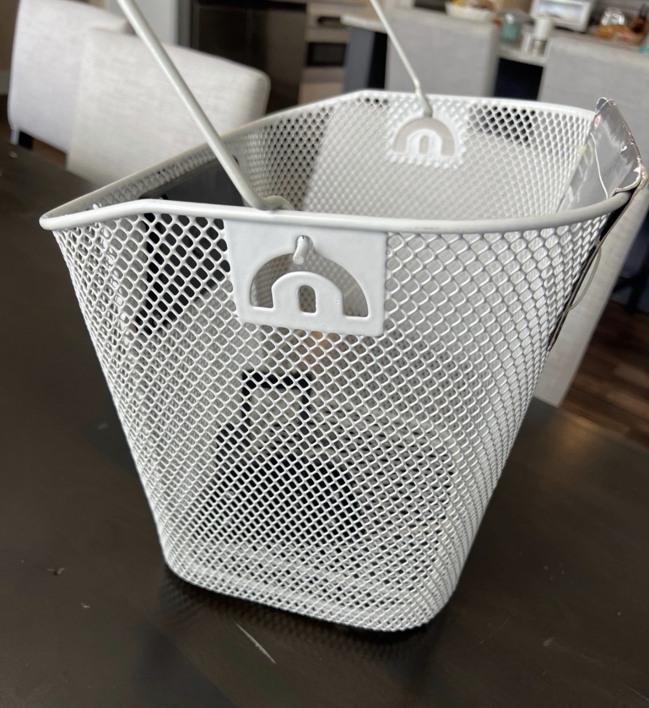 bell white bicycle tote 500
