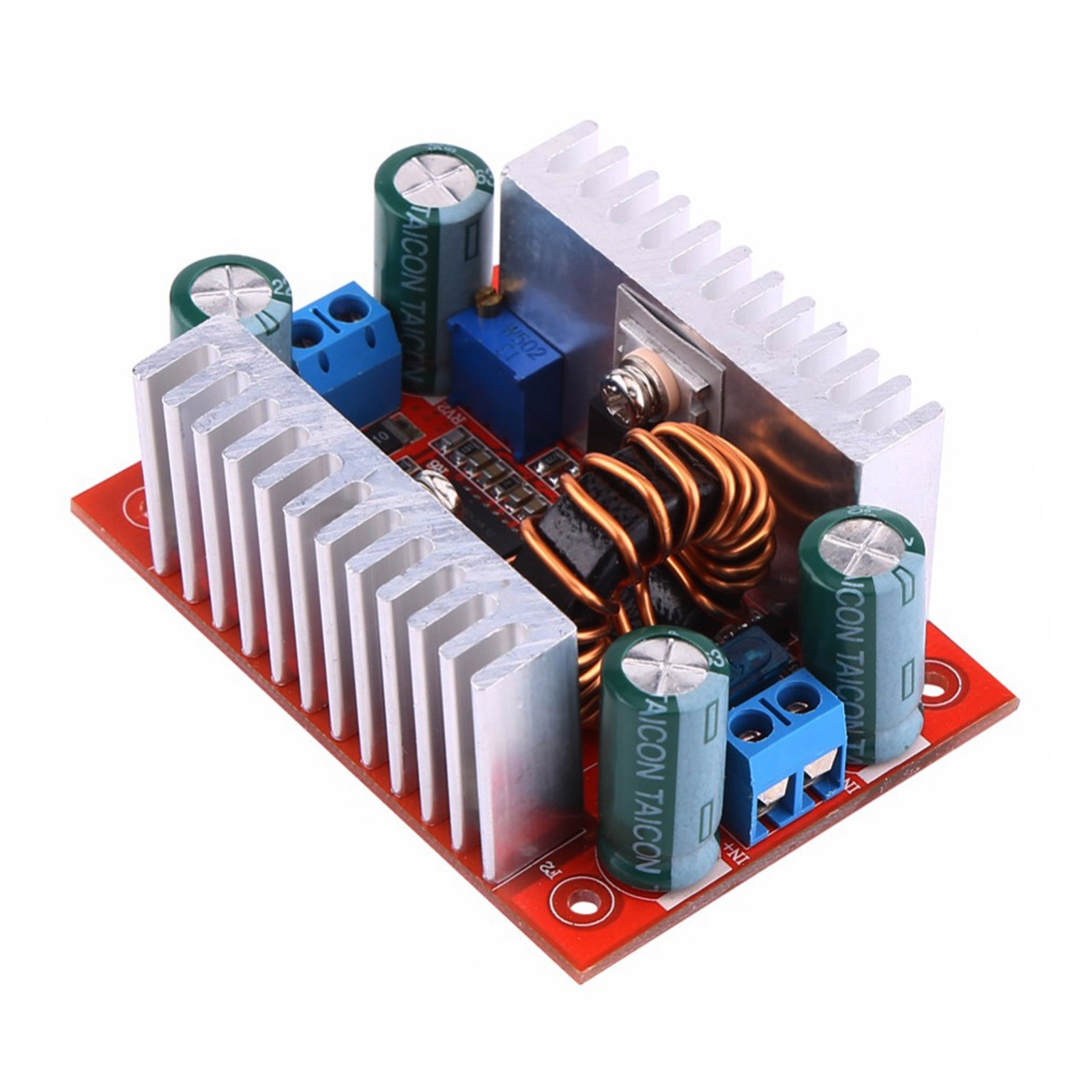DC 400W 15A Step-up Boost Converter Constant Current 8.5-50V to 10-60V Module