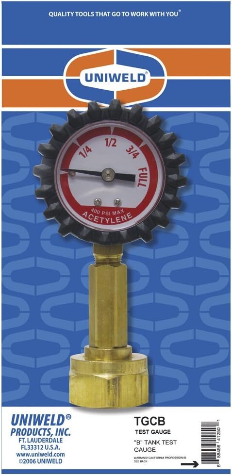 Uniweld TGCB B Tank Test Gauge