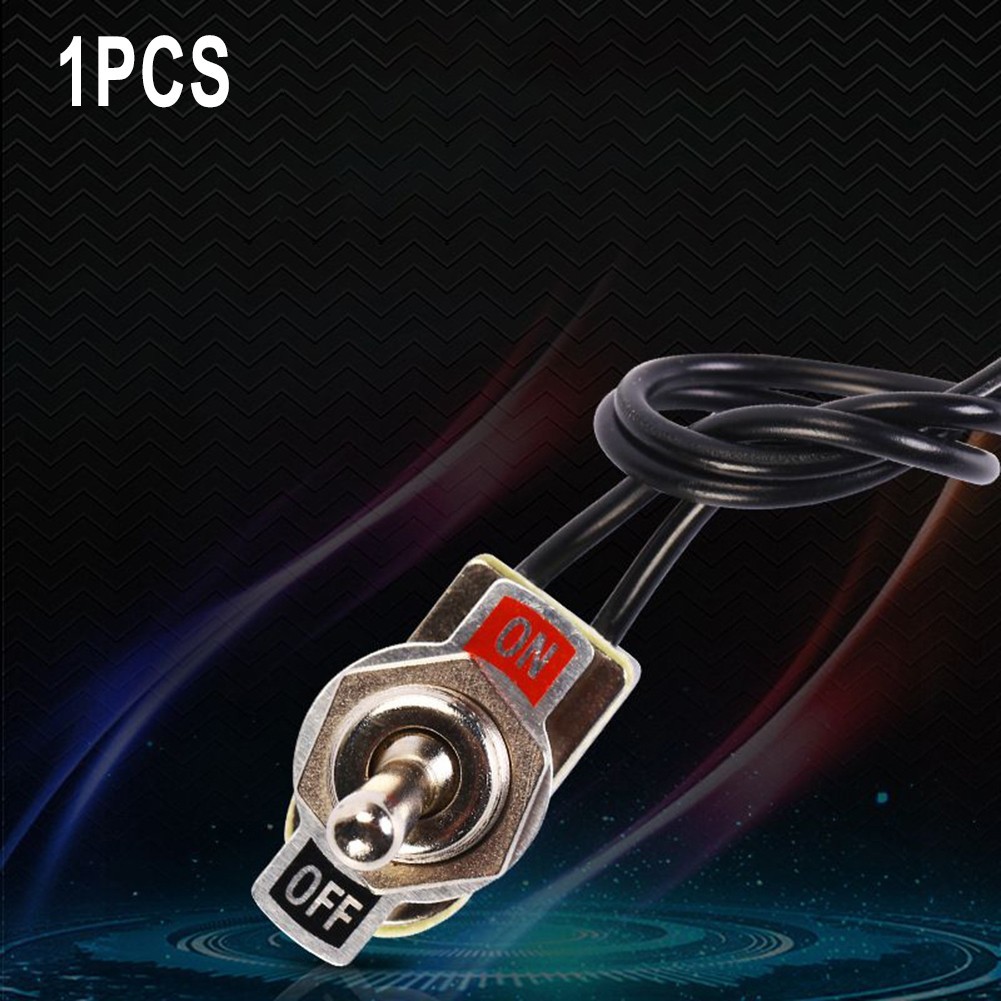 for TOGGLE Switch SPST 6A SPST Contacts Switch for TOGGLE With Wire Switch