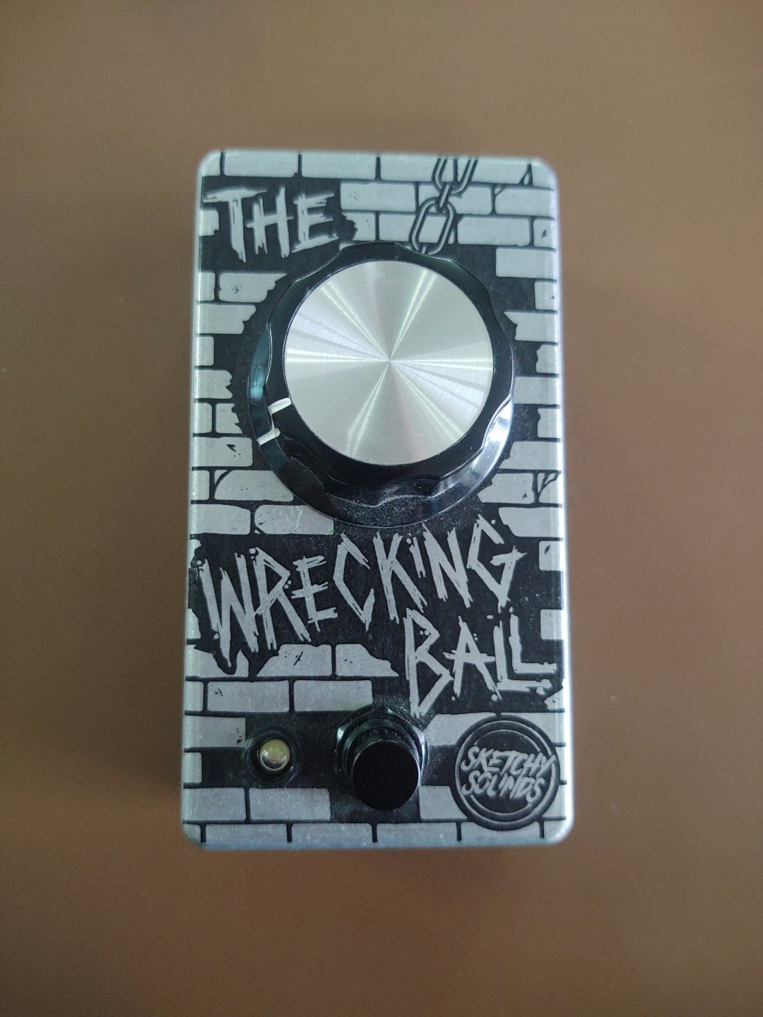 Sketchy Sounds Wrecking Ball Effect Pedal Guitar Bass Pedal Fuzz Distortion