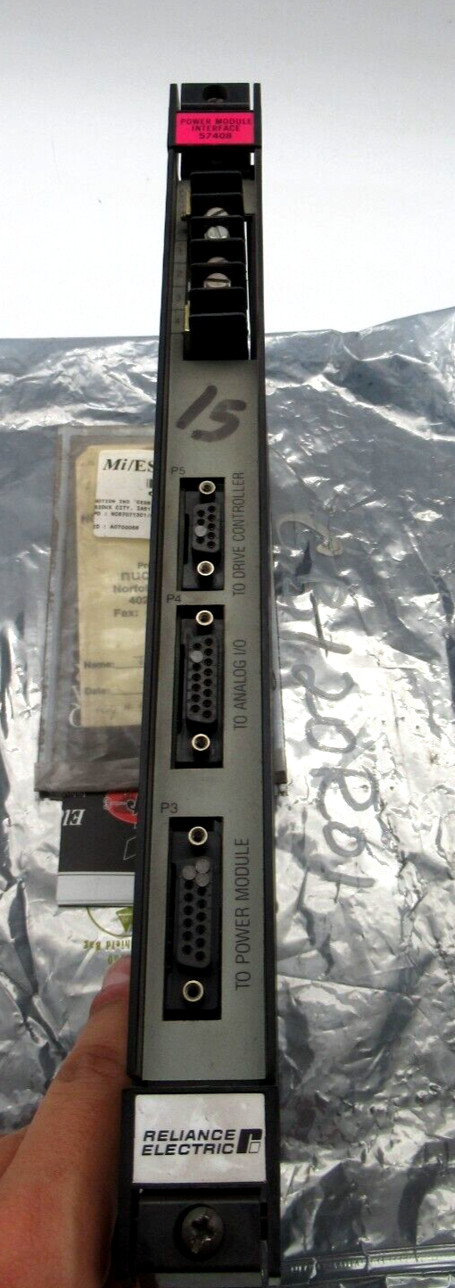 Reliance Electric ABB 57408-B Power Module Interface 57408 *GREAT CONDITION*