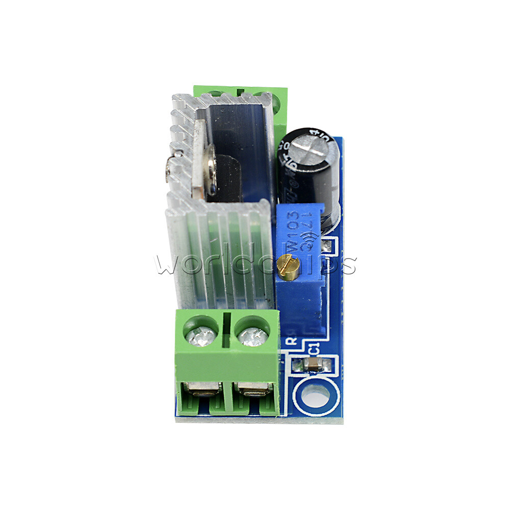 5PCS LM317 DC-DC Linear Buck Converter Low Ripple Step Down Power Supply Module