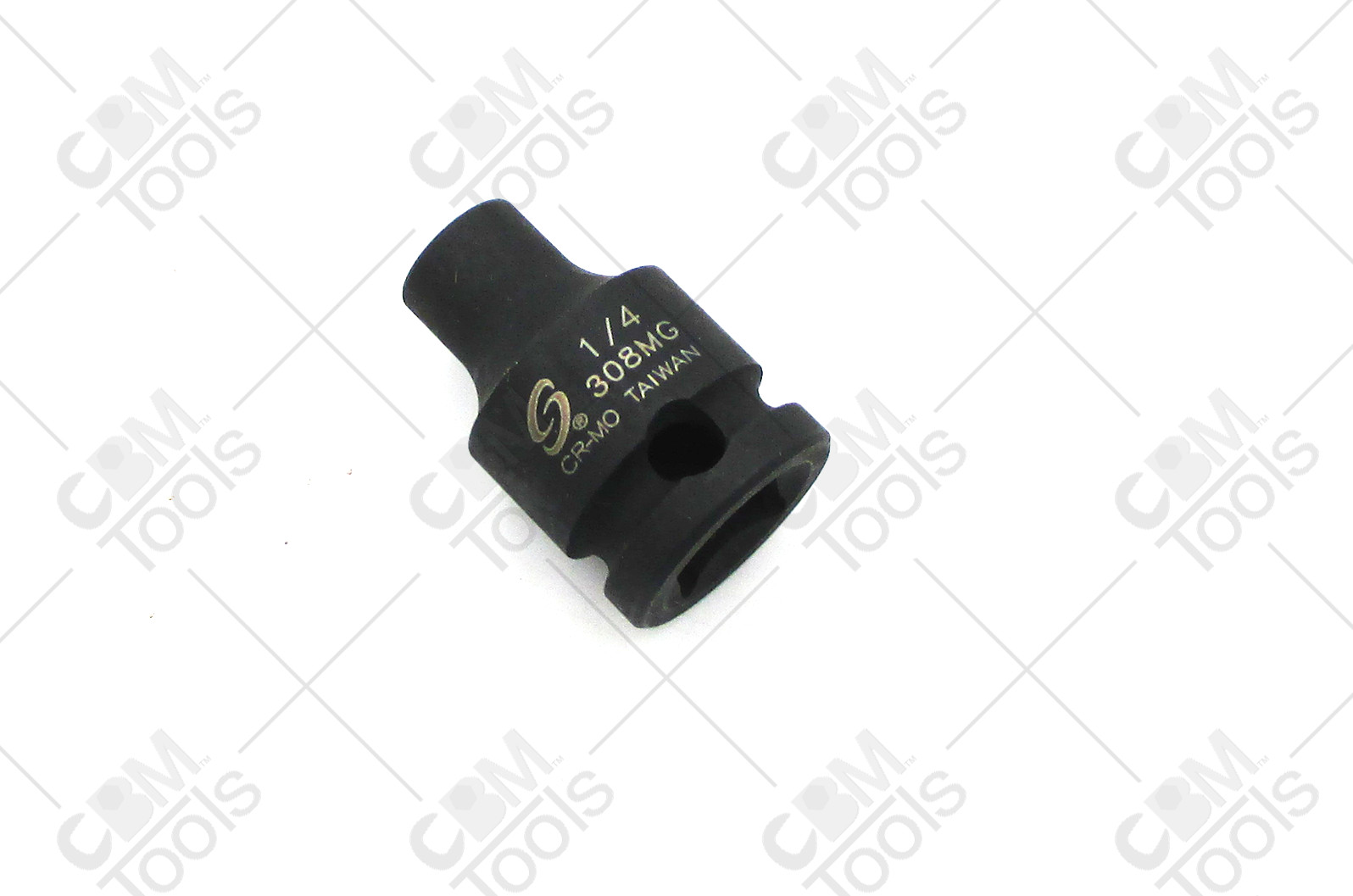Sunex 308MG - 3/8" Drive - 1/4" SAE Magnetic Impact Socket - 6 Point