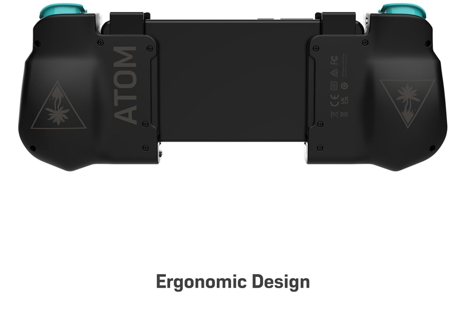 Turtle Beach Atom Mobile Gaming Controller Bluetooth Android Cloud – Black/Teal