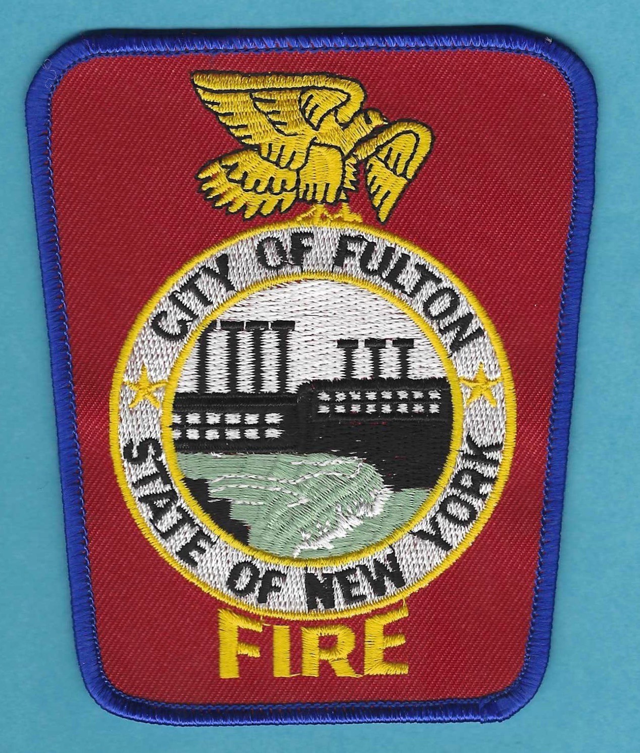 FULTON NEW YORK FIRE RESCUE PATCH
