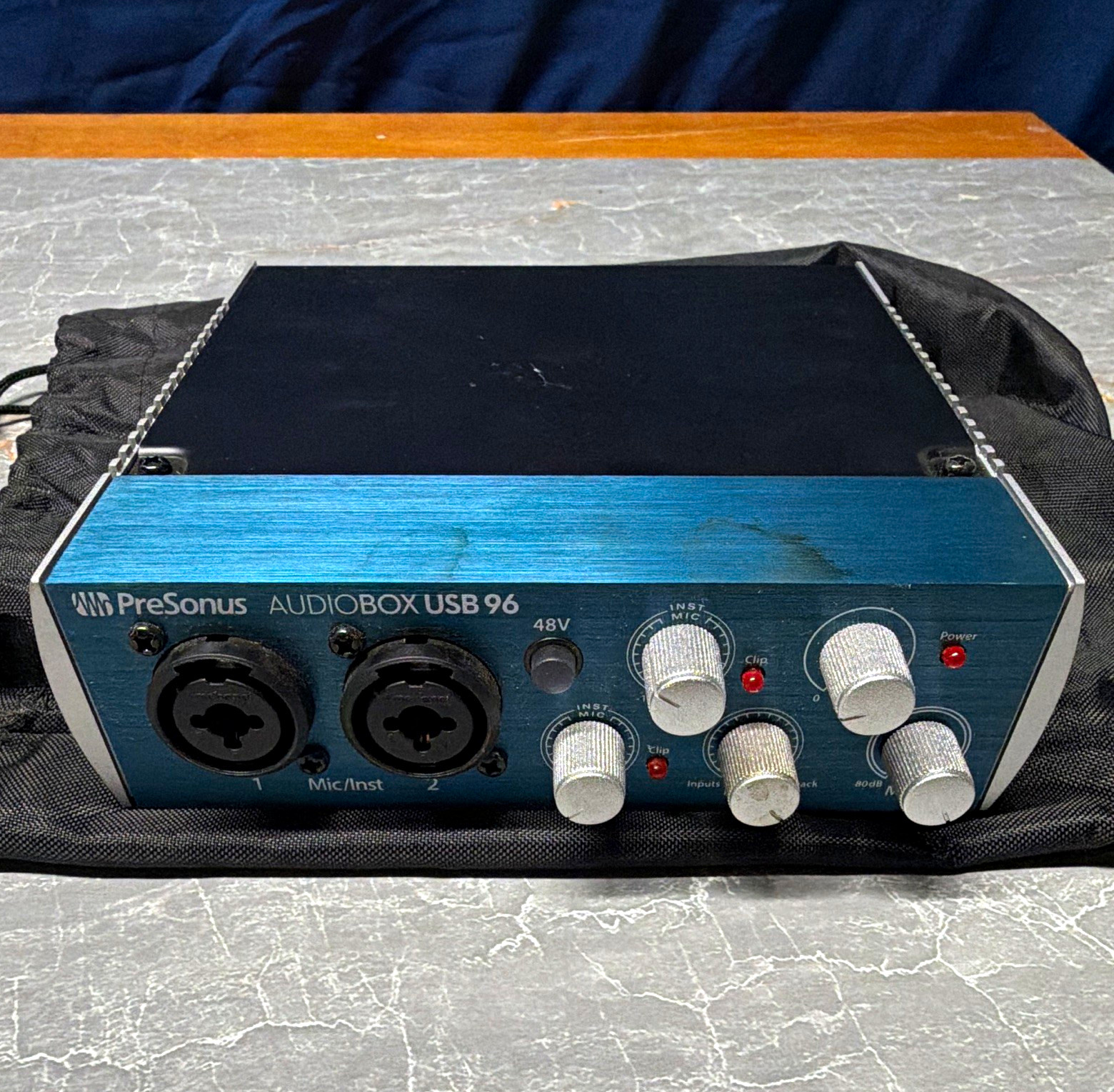 PreSonus AudioBox USB 96 2-Ch USB Audio/MIDI Interface w/ Bag Phantom Power