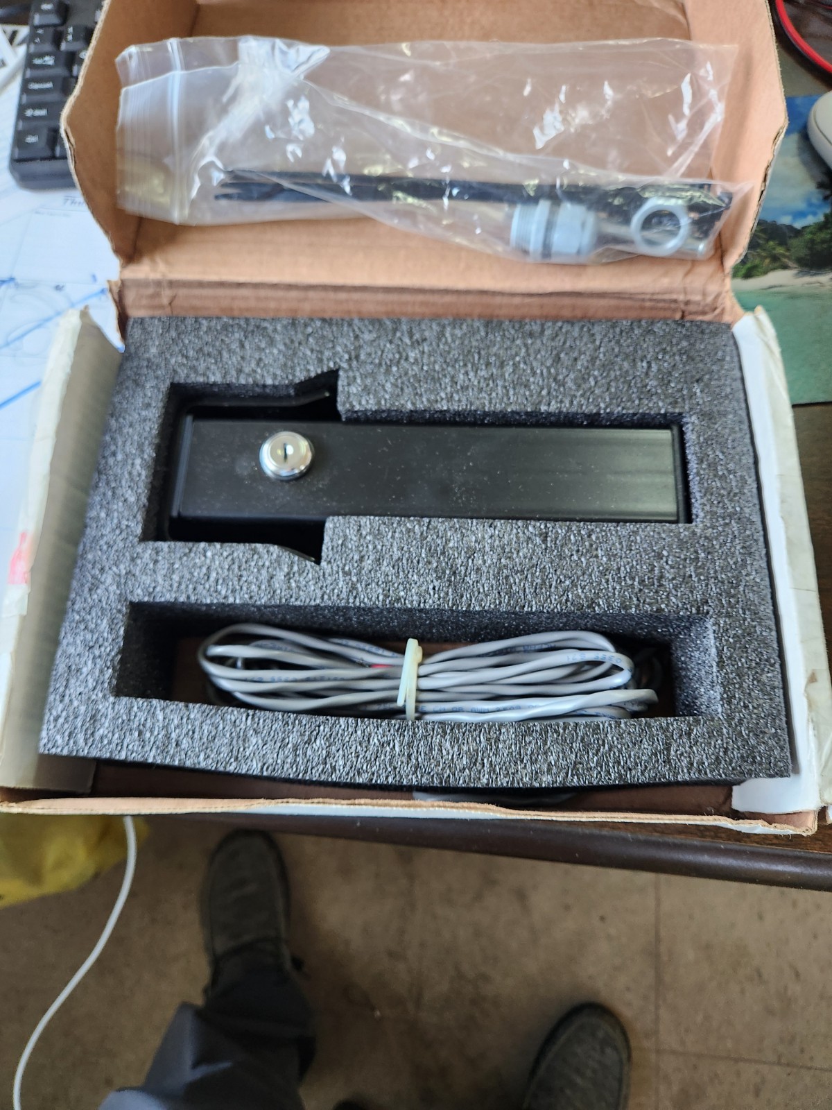 Gate operator lock