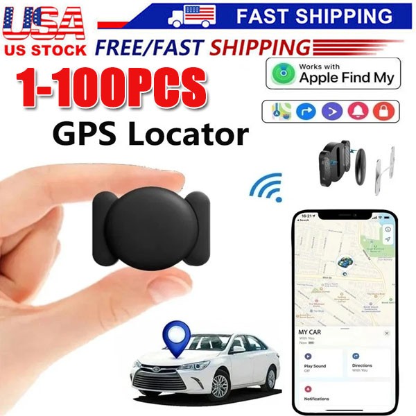 GPS Tracker for Vehicles Car Tracking Device,Mini Hidden for iPhone Android LOT