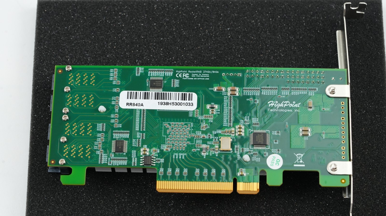 HighPoint RocketRAID 840A Pcie 3.0 x8 6Gb/s Sata Raid Host Bus Adapter