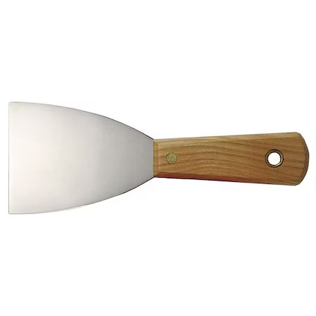 Westward 13A695 Wall Scraper, Stiff, 3", Carbon Steel